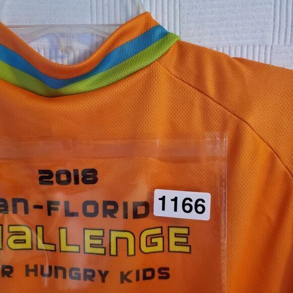 Voler Cycling Jersey Men's Large  Orange Full‎ Zipper - Picture 11 of 11